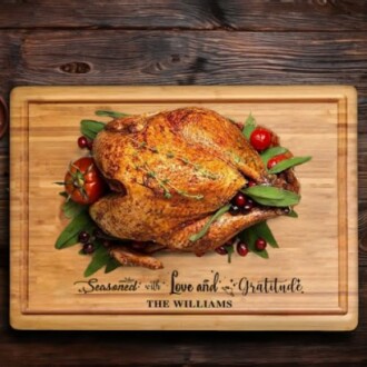 Personalized Turkey Platter